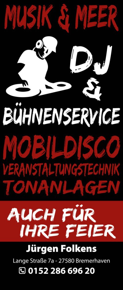 DJ & Bühnenservice<br>Jürgen Folkers