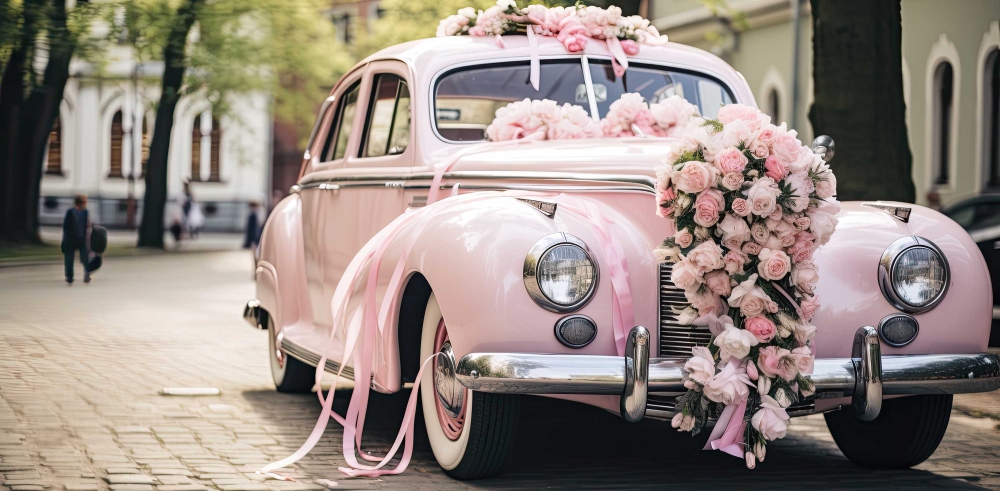 Das Hochzeitsauto